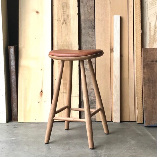 curve counter stool